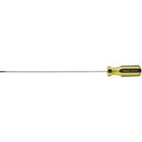 Proto 66-118-A 100 PLUS&reg; Extra-Light Cabinet Tip Screwdriver, 1/8" Tip, Round, 6-5/8" L, Plastic Handle