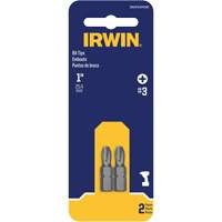 Irwin IWAF21PH32 Insert Bits, Phillips, #3, 1/4" Drive