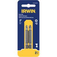 Irwin IWAF22PH22 Power Bits, Phillips, #2 Tip, 1/4" Drive Size, 2" Length