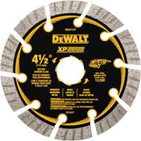 DEWALT DW4713T Lame de diamant segment&eacute;e XP Turbo