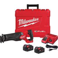 Milwaukee 2822-22 M18 Fuel Sawzall&reg; Reciprocating Saw Kit, 18 V, Lithium-Ion Battery, 3000 SPM