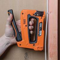 Klein Tools 450-100 Loose Cable Stapler, 5/16"/1/4"/11/32" Staples