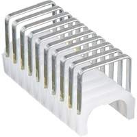 Klein Tools 450-003 Agrafes isol&eacute;es, Calibre 25, Couronne 19/32", Longueur 11/32"