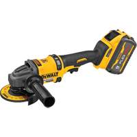 DEWALT DCG418X1 Ensemble de meuleuse sans balai FlexVolt Max avec frein antirecul, Roue de 4-1/2" - 6", 60 V