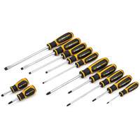 Gearwrench 80051H Phillips&reg;/Slotted Dual Material Screwdriver Set, 12 Pcs.