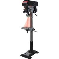 Variable Speed Drill Press, 15", 5/8" Chuck, 3300 RPM  UAK412 | TENAQUIP