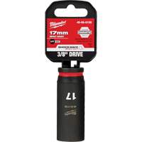 Milwaukee 49-66-6159 Douille Shockwave Impact Duty, Puissance, 17 mm, Prise 3/8", 6 pans, Profond