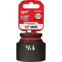 Milwaukee 49-66-6218 Douille Shockwave Impact Duty, Puissance, 1-1/2", Prise 1/2", 6 pans