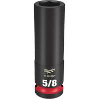 Milwaukee 49-66-6224 Shockwave Impact Duty Socket, Power, 5/8", 1/2" Drive, 6 Points, Deep