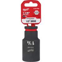 Milwaukee 49-66-6232 Douille Shockwave Impact Duty, Puissance, 1-1/8", Prise 1/2", 6 pans, Profond