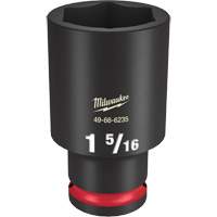 Milwaukee 49-66-6235 Douille Shockwave Impact Duty, Puissance, 1-5/16", Prise 1/2", 6 pans, Profond