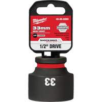 Milwaukee 49-66-6265 Douille Shockwave Impact Duty, Puissance, 33 mm, Prise 1/2", 6 pans