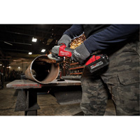 Milwaukee 2880-22 M18 Fuel Paddle Switch No-Lock Grinder Kit