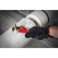 Milwaukee 48-22-7106 Pipe Wrench, 3/4" Jaw Capacity, 6" Long, Powder Coated Finish