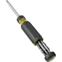 Klein Tools 32305 15-in-1 Multi-Bit Ratcheting Screwdriver, 8-3/4" L, Cushion Grip Handle