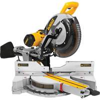 DEWALT DWS779 Scie &agrave; onglets combin&eacute;s coulissante &agrave; double biseau, 12", 15 A, 120 V