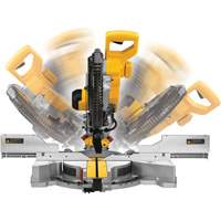 DEWALT DWS779 Scie &agrave; onglets combin&eacute;s coulissante &agrave; double biseau, 12", 15 A, 120 V