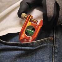 Klein Tools 935AB1V ACCU-BEND Level, 2.5" L, Aluminum, 1, Non-Magnetic