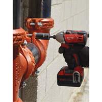 Milwaukee 48-32-5034 Adaptateur de douille &agrave; chocs Shockwave, 1/4" Prise, Dimension m&acirc;le 1/2", Sph&eacute;rique, 2" lo