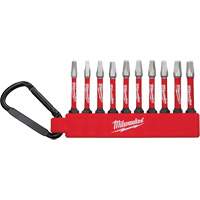 Milwaukee 48-32-4090 Jeu dembouts carr&eacute;s pour tournevis &agrave; chocs Shockwave