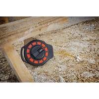 Lufkin By Crescent ST100-07 Steel Construction Long Tape Measure, 3/8" x 100', 1/8"/1 mm Graduations