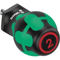 Wera Tools 05008851001 350 Phillips Stubby Screwdriver, #2, 3-1/8" L, Cushion Grip Handle