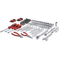 Jeu d’outils métriques/SAE de qualité professionnelle à 6 pans et à prise 3/8" et 1/4"  UAL155 | TENAQUIP