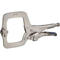 Irwin IRHT82586 Vise-Grip&reg; Fast Release Locking Pliers with Swivel Pads, 11" Length, C-Clamp