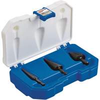 Lenox LXA30930 Step Drill Bit Set, 3 Pieces, High Speed Steel