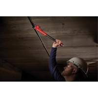 Milwaukee 48-22-7314 Cl&eacute; &agrave; tuyau adaptable Cheater, Cap des m&acirc;choires 2-1/2", Longueur 18"/24"/10", Fini Rev&ecirc;tement en poudre, Prise Ergonomique