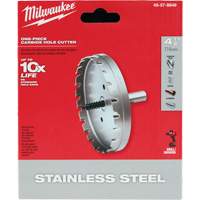Milwaukee 49-57-8649 Scies-cloches au carbure monobloc, 4-1/2", Profondeur de la coupe de 3/16"