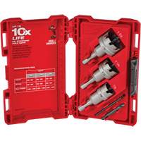 Milwaukee 49-22-8610 One-Piece Carbide Hole Cutter Set, 4 Pieces, Carbide