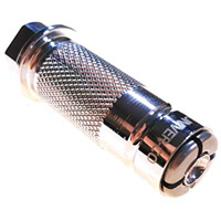  UAL287 Lock-On Grease Coupler, 0.6" Thread, Steel