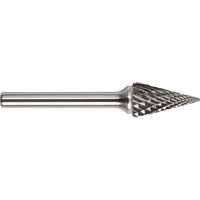 Drillco 7M132ADC Drillco&reg; Magnum Double Cut Solid Carbide Burr, SM-5, 1/2" Dia., 1/4" Shank, 7/8" Depth of Cut