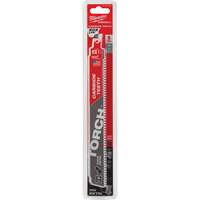 Milwaukee 48-00-5502 The Torch Sawzall Blade, Carbide, 7 TPI, 9" L x 1" W
