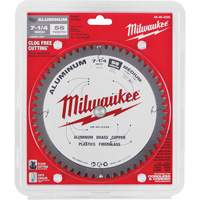 Milwaukee 48-40-4335 Lame de scie circulaire pour la coupe d'aluminium, 7-1/4", 56 dents, Pour Plastique/Fibre de verre/Non ferre