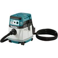 Makita DVC157LZX1 Dry Quiet Vacuum Cleaner with AWS (Tool Only), 18 V, 3.96 gal. Capacity