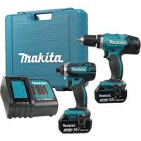 Makita DLX2022S LXT&reg; 2 Tool Combo Kit, Lithium-Ion, 18 V