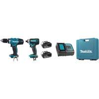 Makita DLX2022S LXT&reg; 2 Tool Combo Kit, Lithium-Ion, 18 V