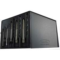 Drillco 9000EDS Drillco&reg; Screw Extractor Set with Drills, Carbide, 10 Pieces