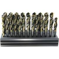 Walter Technologies Pour Surface 1000C32 Jeu de forets USA S & D avec support DRILLCO, 32 morceaux, Cobalt