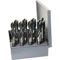 Walter Surface Technologies 1000E8 DRILLCO S & D Drill Bit Set, 8 Pieces, High Speed Steel