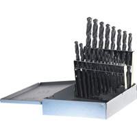 Walter Technologies Pour Surface 100SE21V Jeu de forets courts DRILLCO, 21 morceaux, Acier rapide