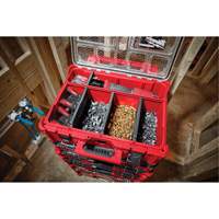 Milwaukee 48-22-8432 Packout Deep Organizer, 15-1/5" x 19-7/10" x 7", Red