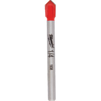Milwaukee 48-20-8982 Glass & Tile Bit, 1/4", Carbide
