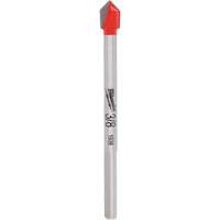 Milwaukee 48-20-8984 Foret pour verre et carreaux, 3/8", Carbure