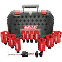 Diablo DHS14SGP General Purpose Bi-Metal Hole Saw Set, 14 Pieces