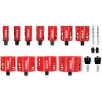 Diablo DHS17SPL Plumber's Bi-Metal Hole Saw Set, 17 Pieces