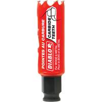 Diablo DHS1000CT Scie cloche pour bois et m&eacute;tal, 1", Profondeur de la coupe 2-3/8", Carbure