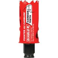 Diablo DHS1250CT Scie cloche pour bois et m&eacute;tal, 1-1/4", Profondeur de la coupe 2-3/8", Carbure